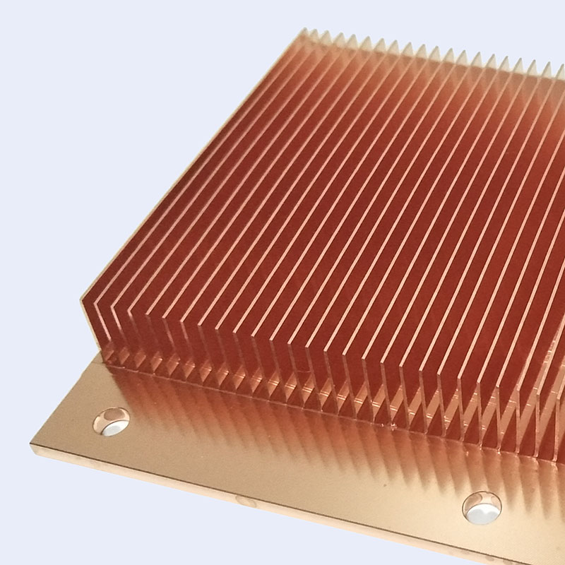Professional Finned Aluminum Heat Sink & Copper Heat Sink Manufacture
